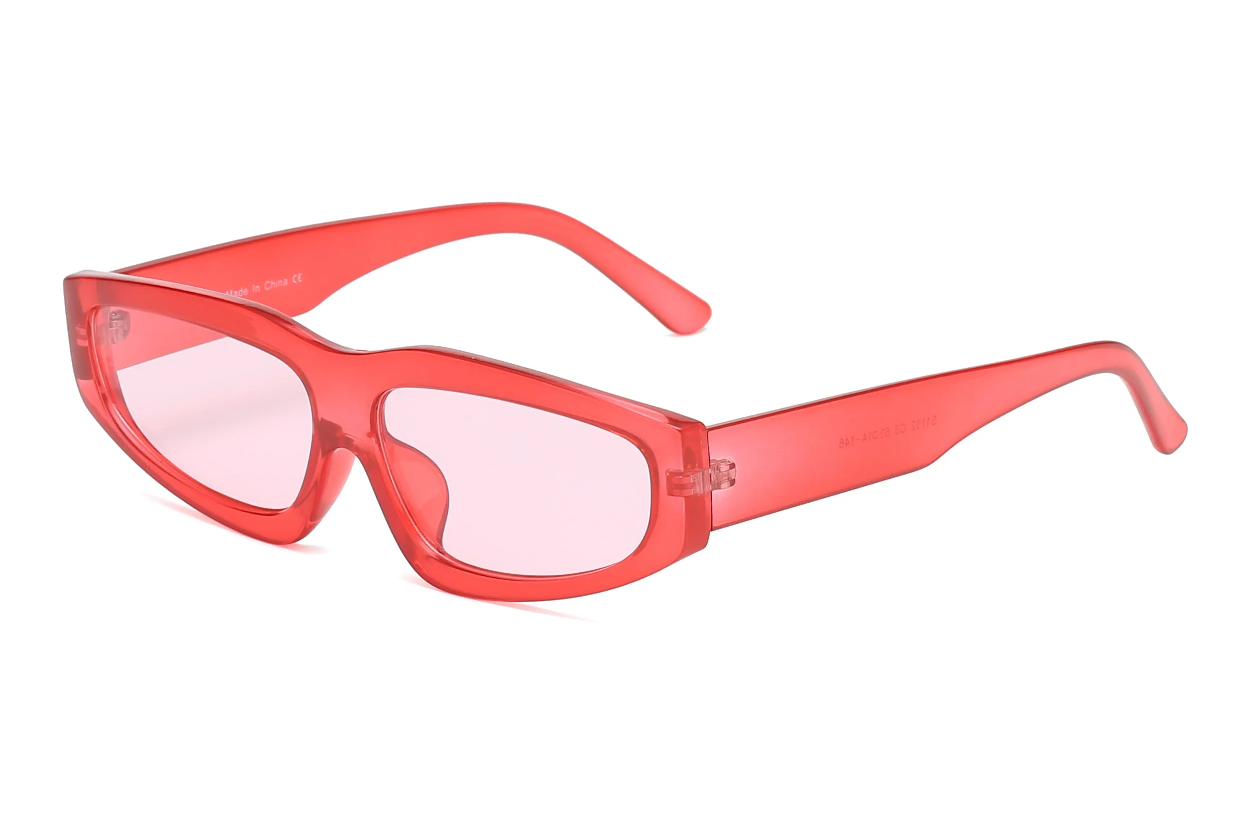 Odessa | Retro Thick Rectangle Unisex Fashion Sunglasses