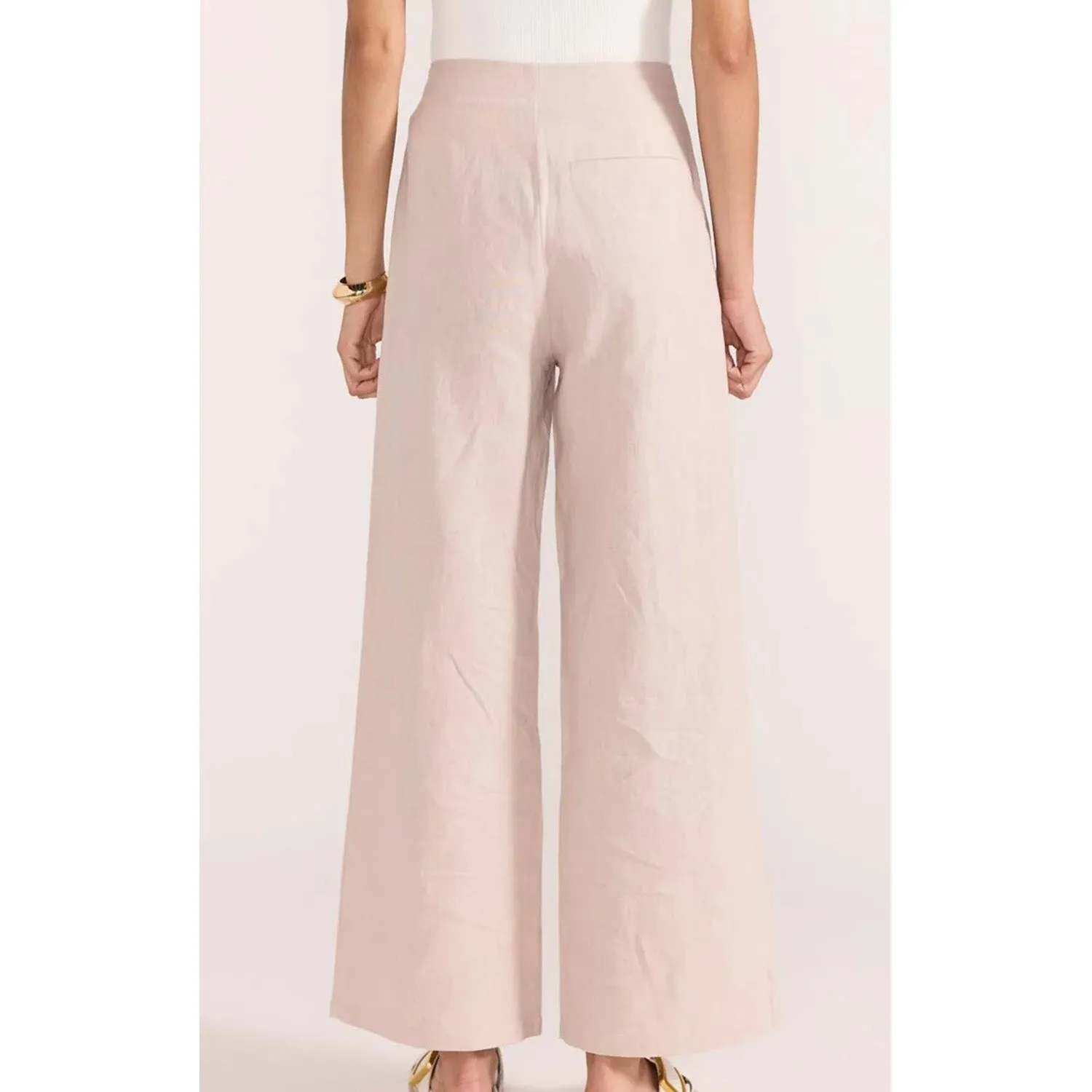 Pant Enna High Waist - Stone