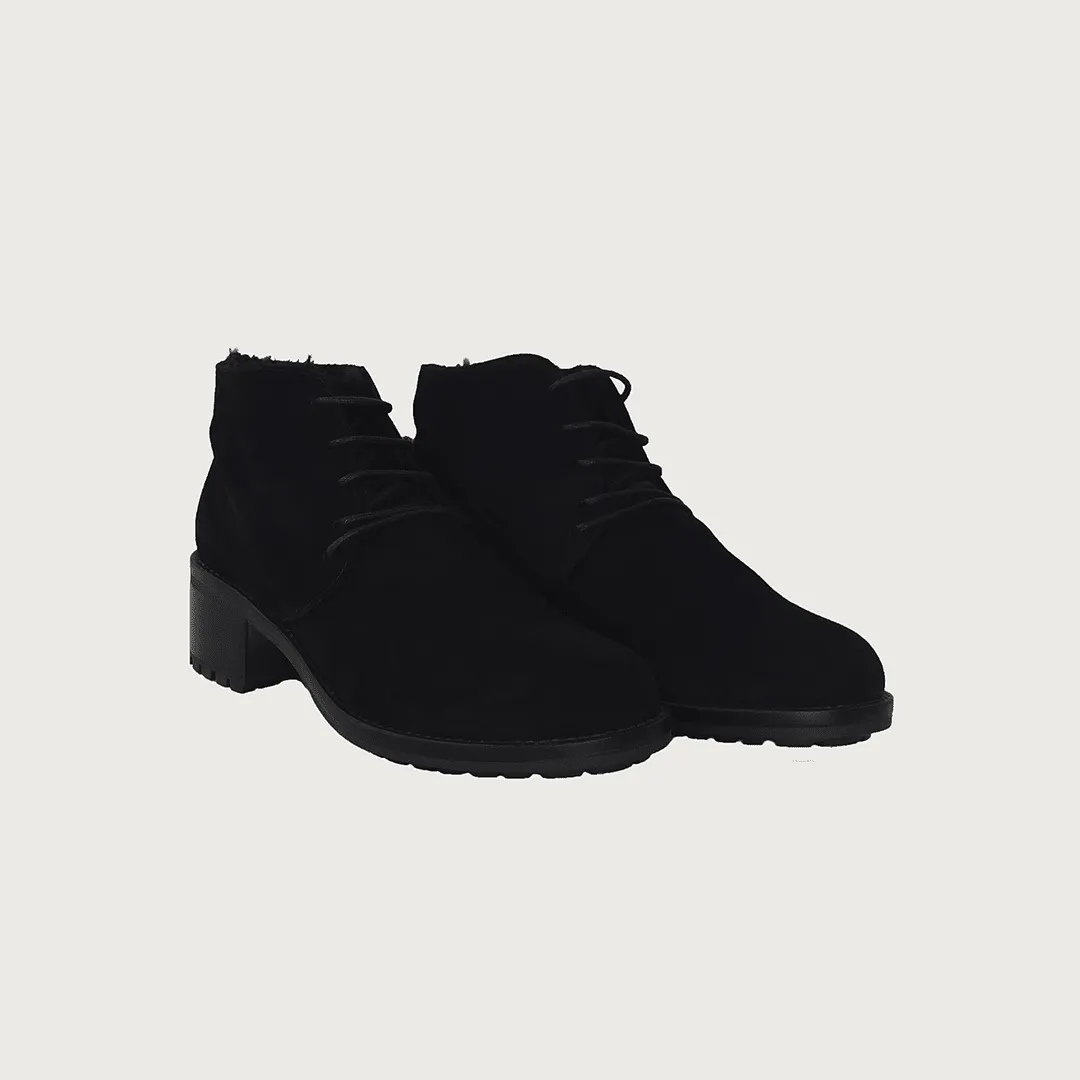 PELLICCIA BLACK SUEDE