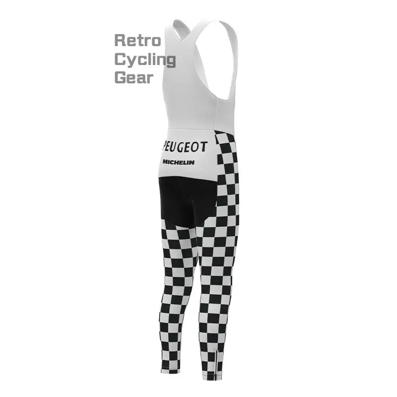 Peugeot Fleece Retro Cycling Pants