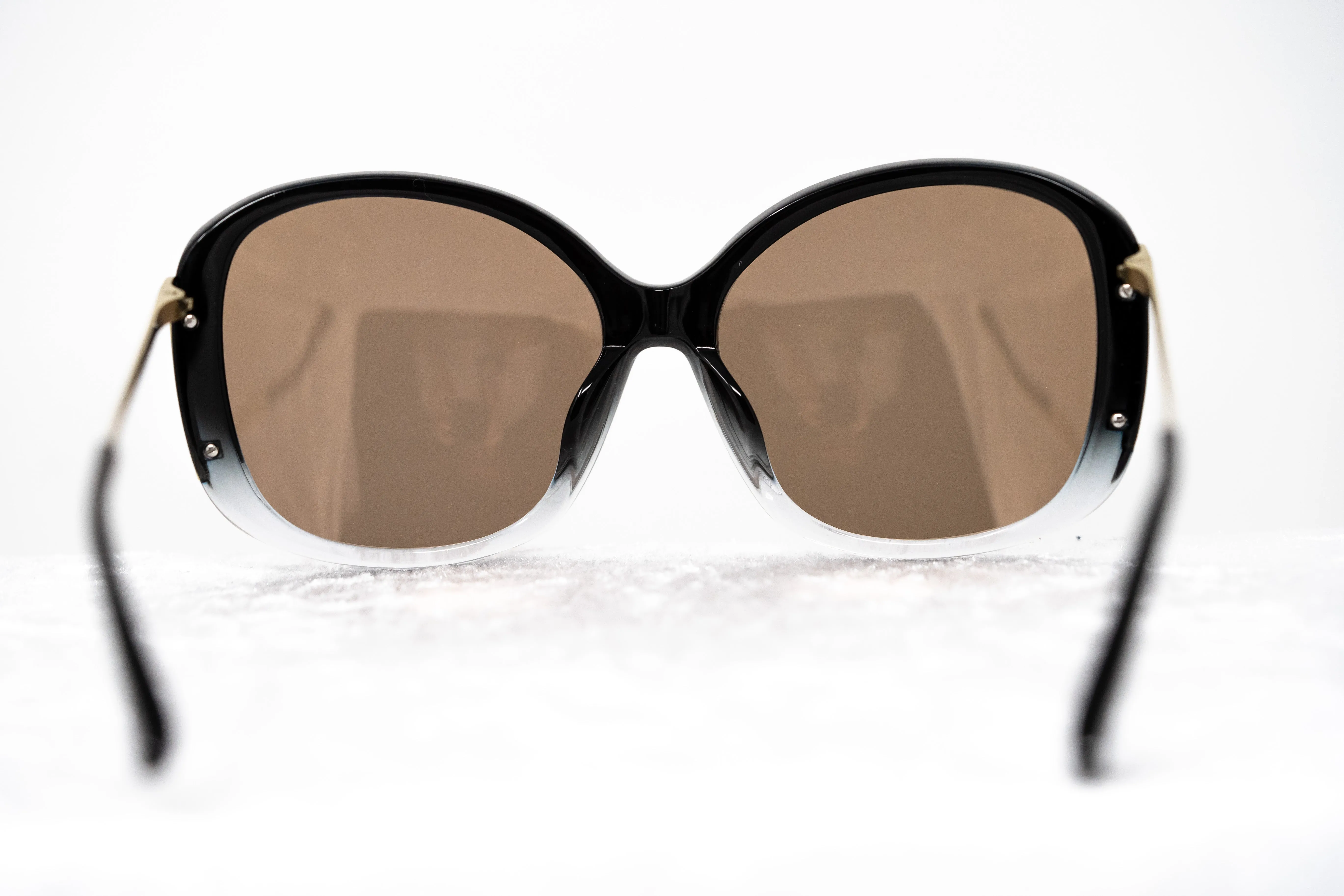 Prabal Gurung Sunglasses Oversized Black and Gold