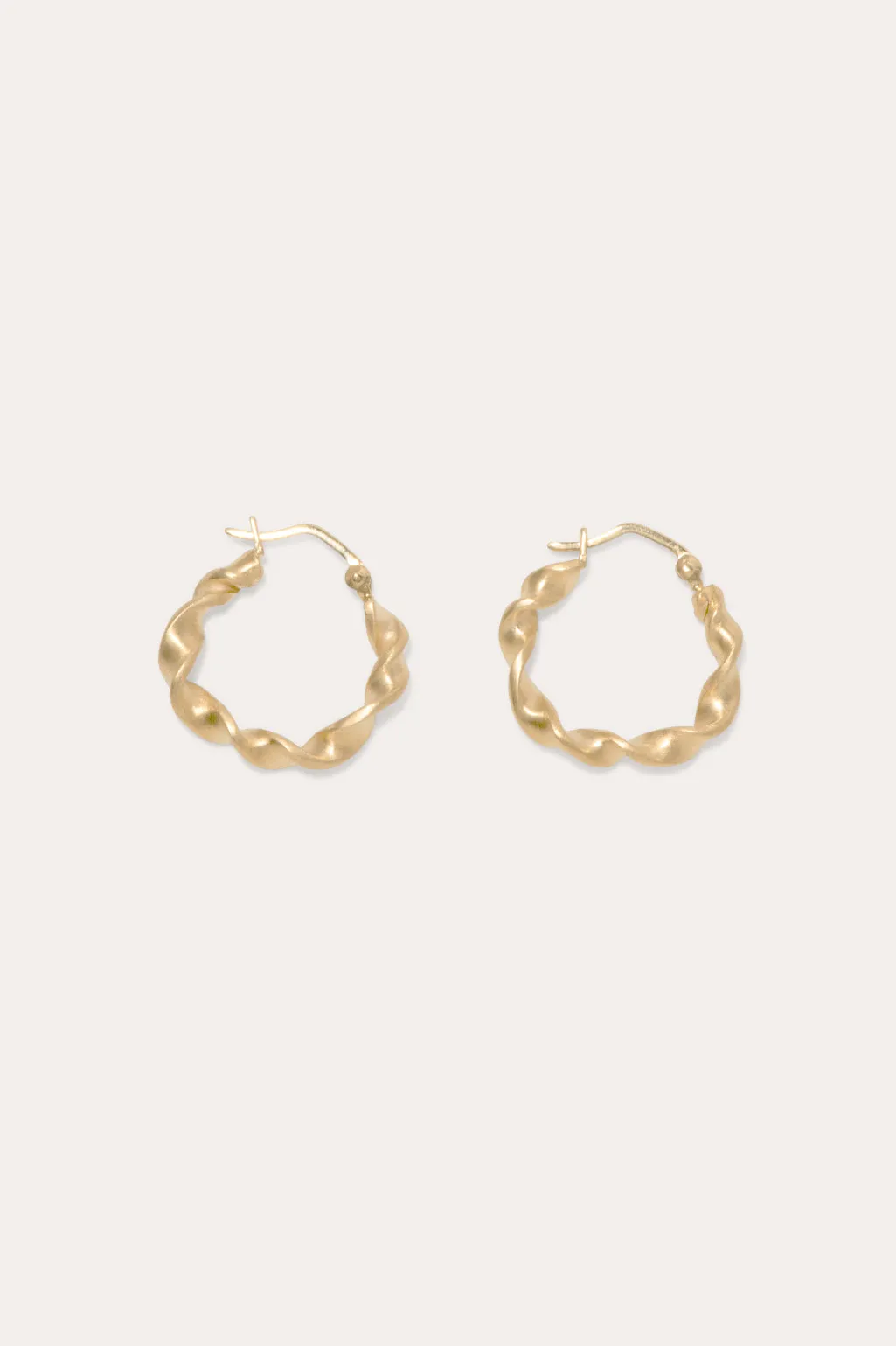 "Notsobig" Flux - Gold Vermeil Earrings