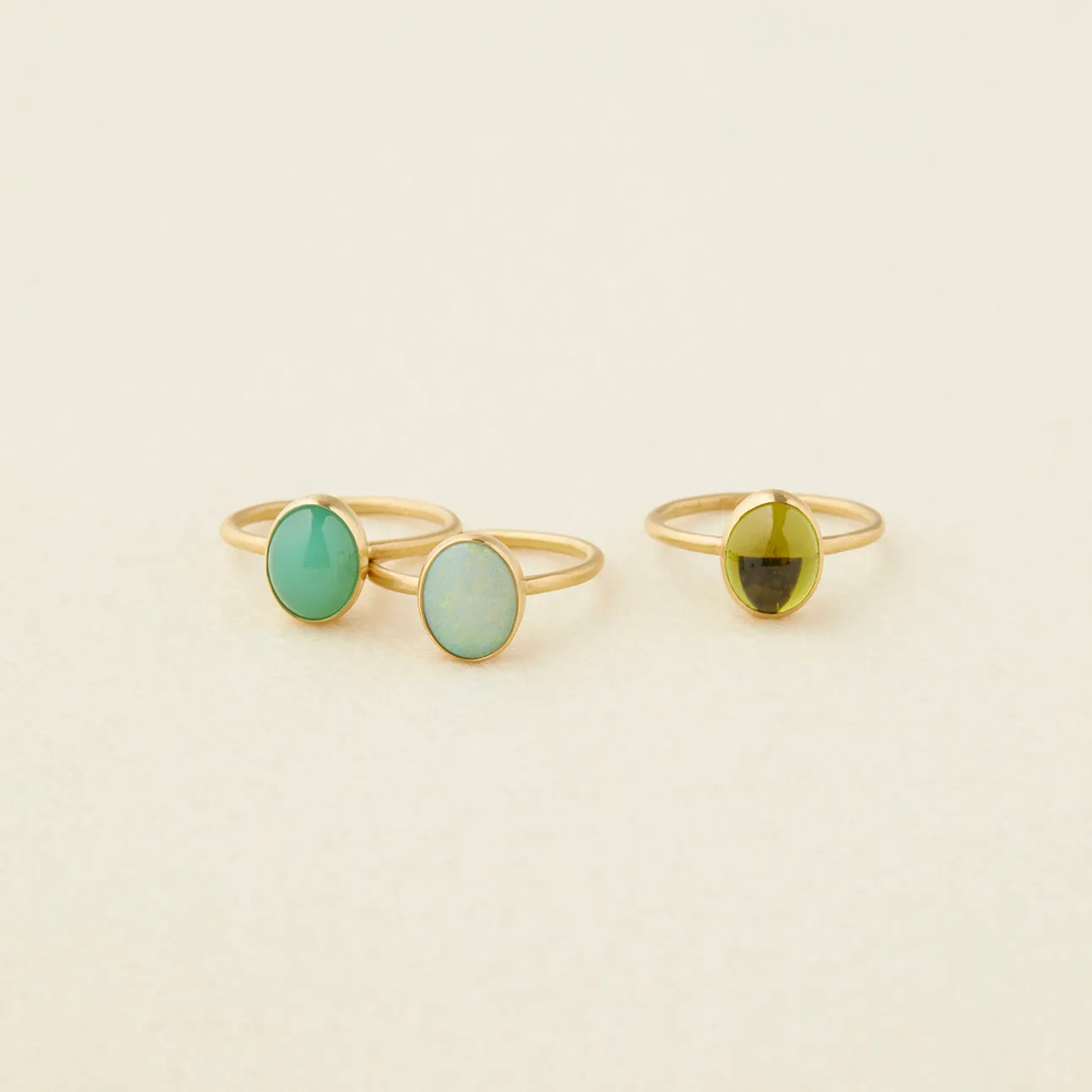 R12001CH | Chrysoprase Glacé Ring