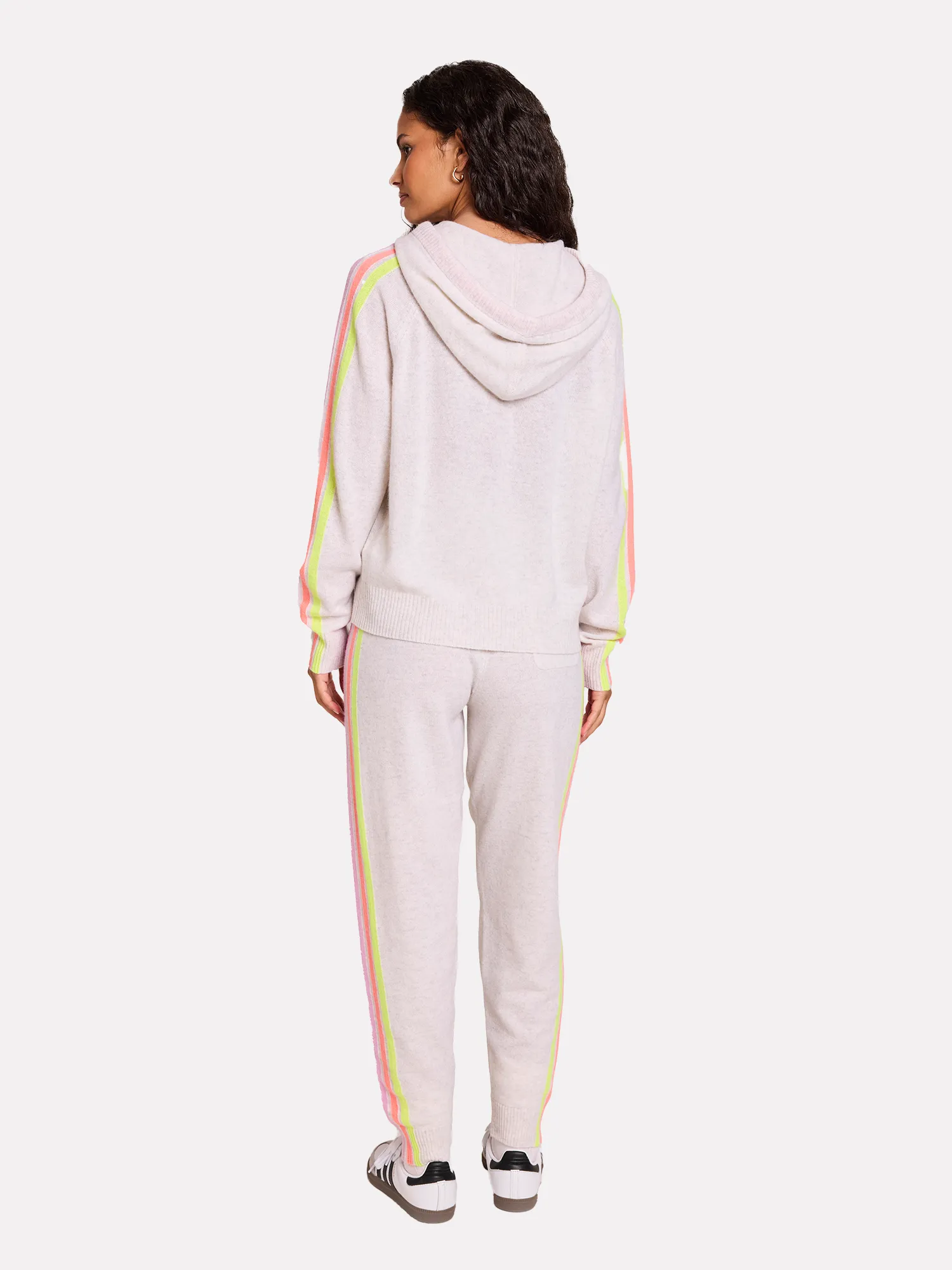 Ramona Rainbow Cashmere Hoodie