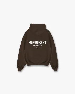 Represent Owners Club Hoodie - Brown