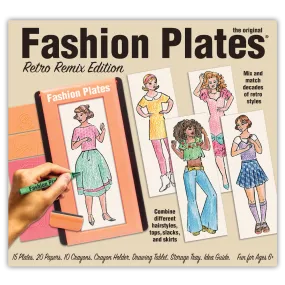 Retro Fashion Plates