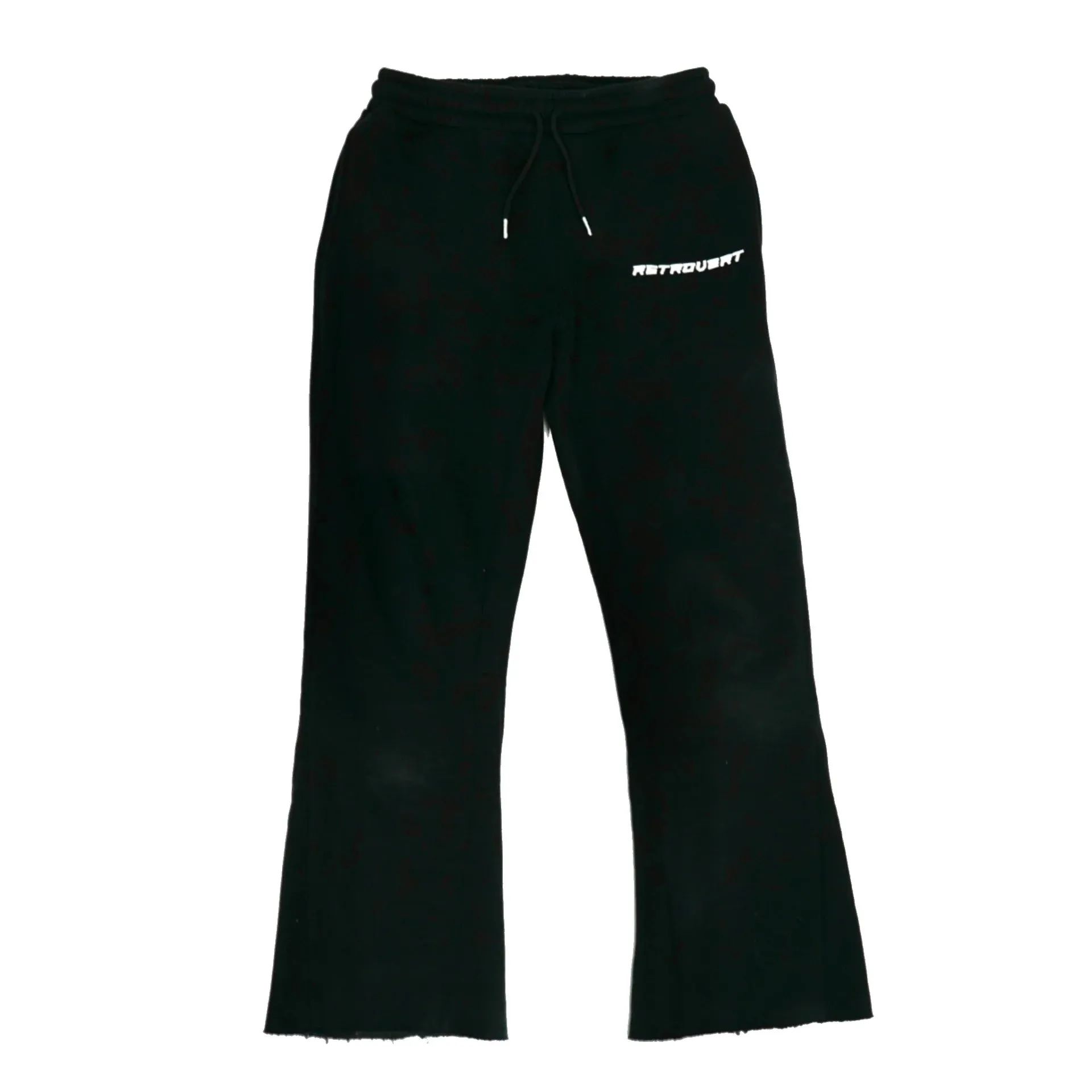 RETROVERT FLARE COAL SWEATPANTS