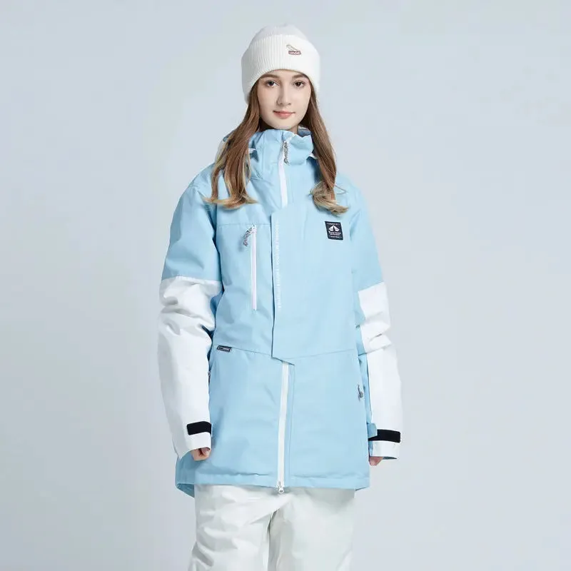 Riuiyele Waterproof Snowboard Anorak Insulated Jacket