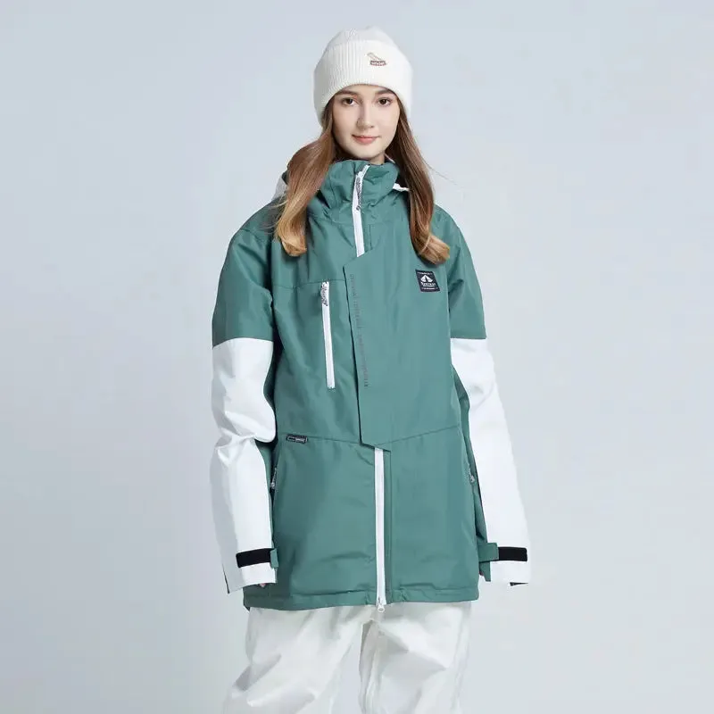 Riuiyele Waterproof Snowboard Anorak Insulated Jacket