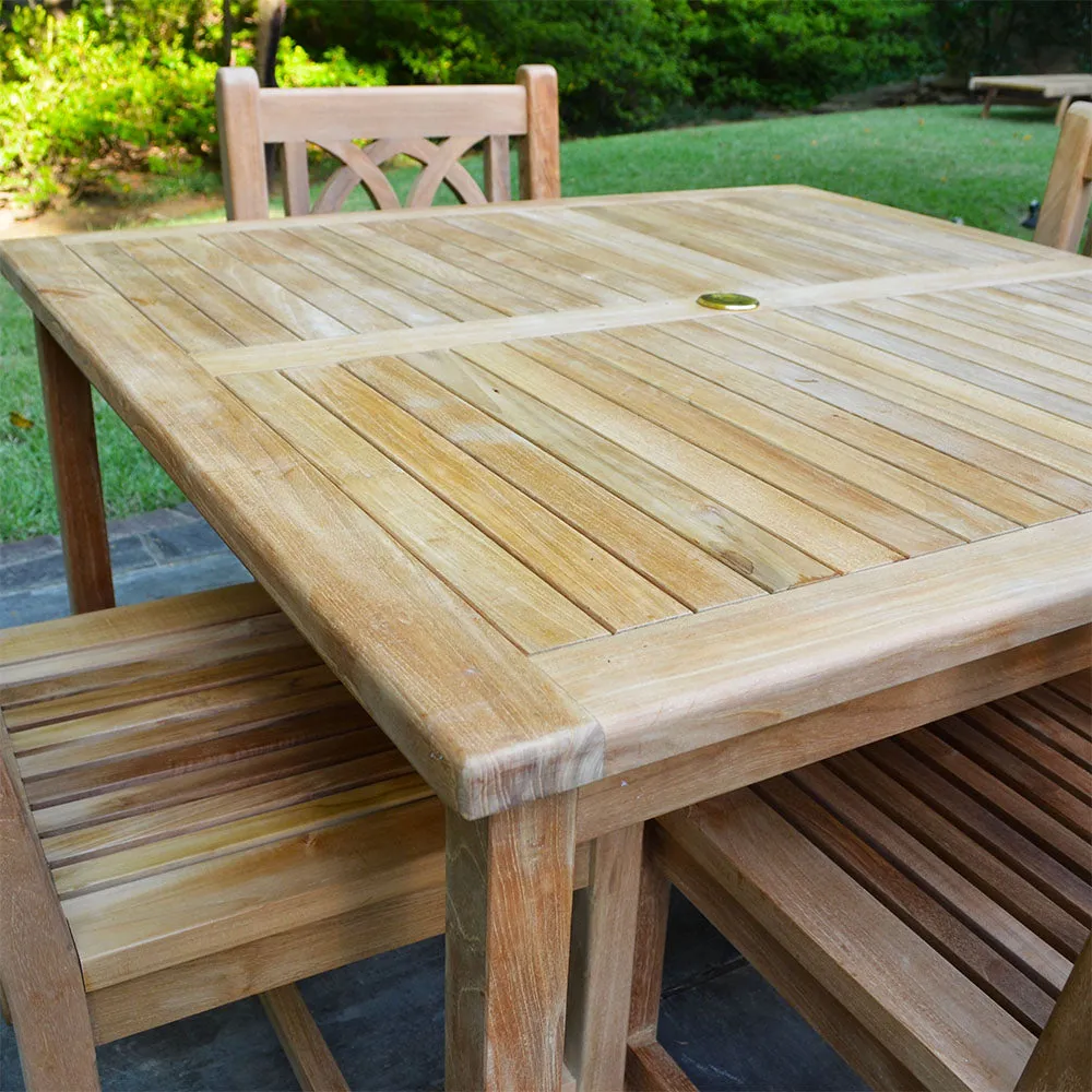 Scratch and Dent, Sandhill Grade A Teak 47" Outdoor Table