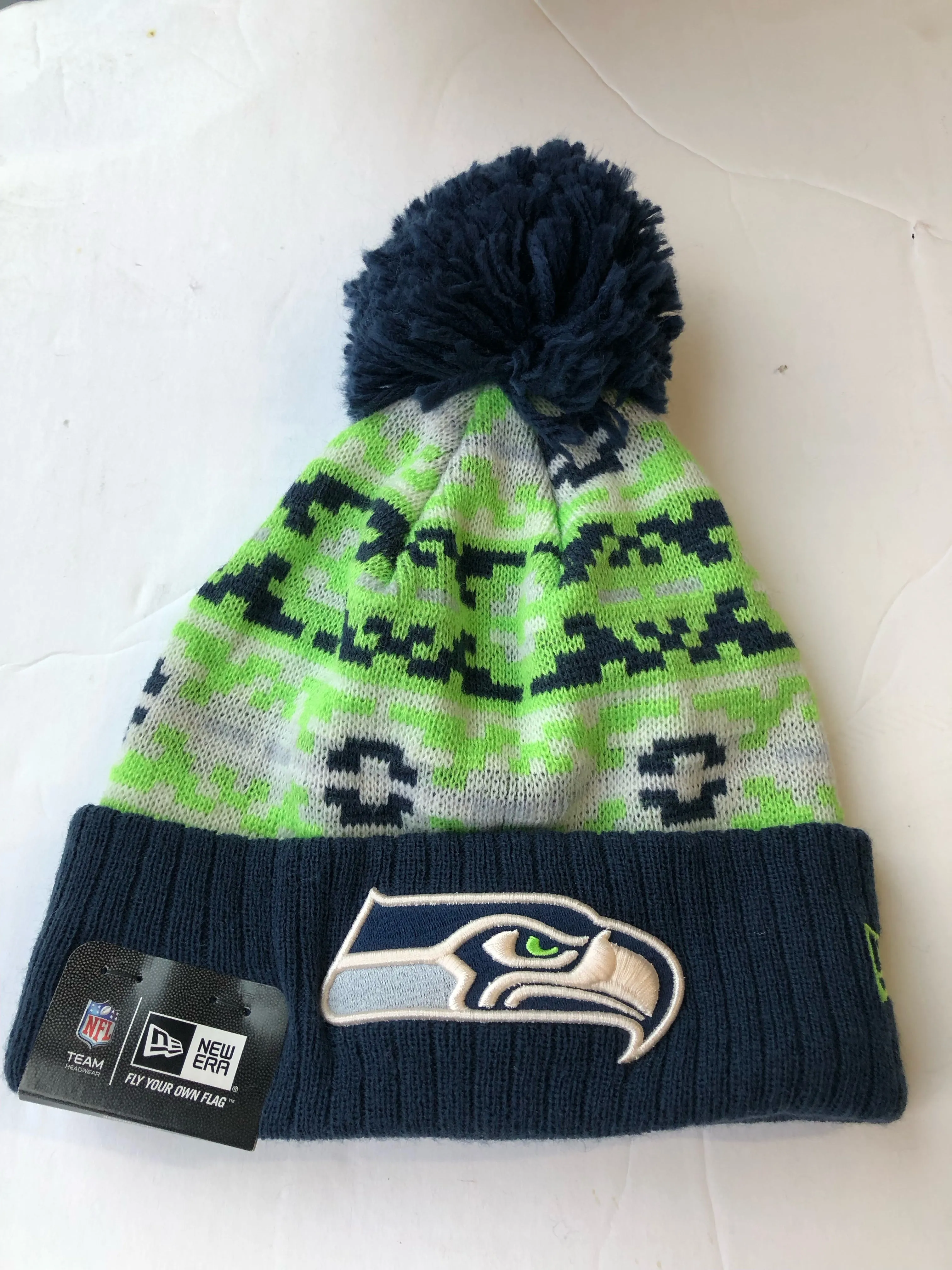 Seattle Seahawks New Era Retro Chill Winter Chill