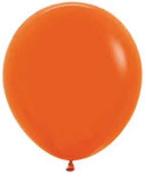 Sempertex 18" Fashion Orange 25/pk