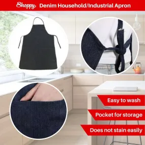 Shoppy Household Industrial Denim Apron