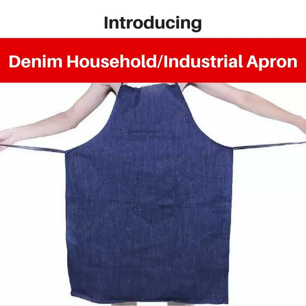 Shoppy Household Industrial Denim Apron