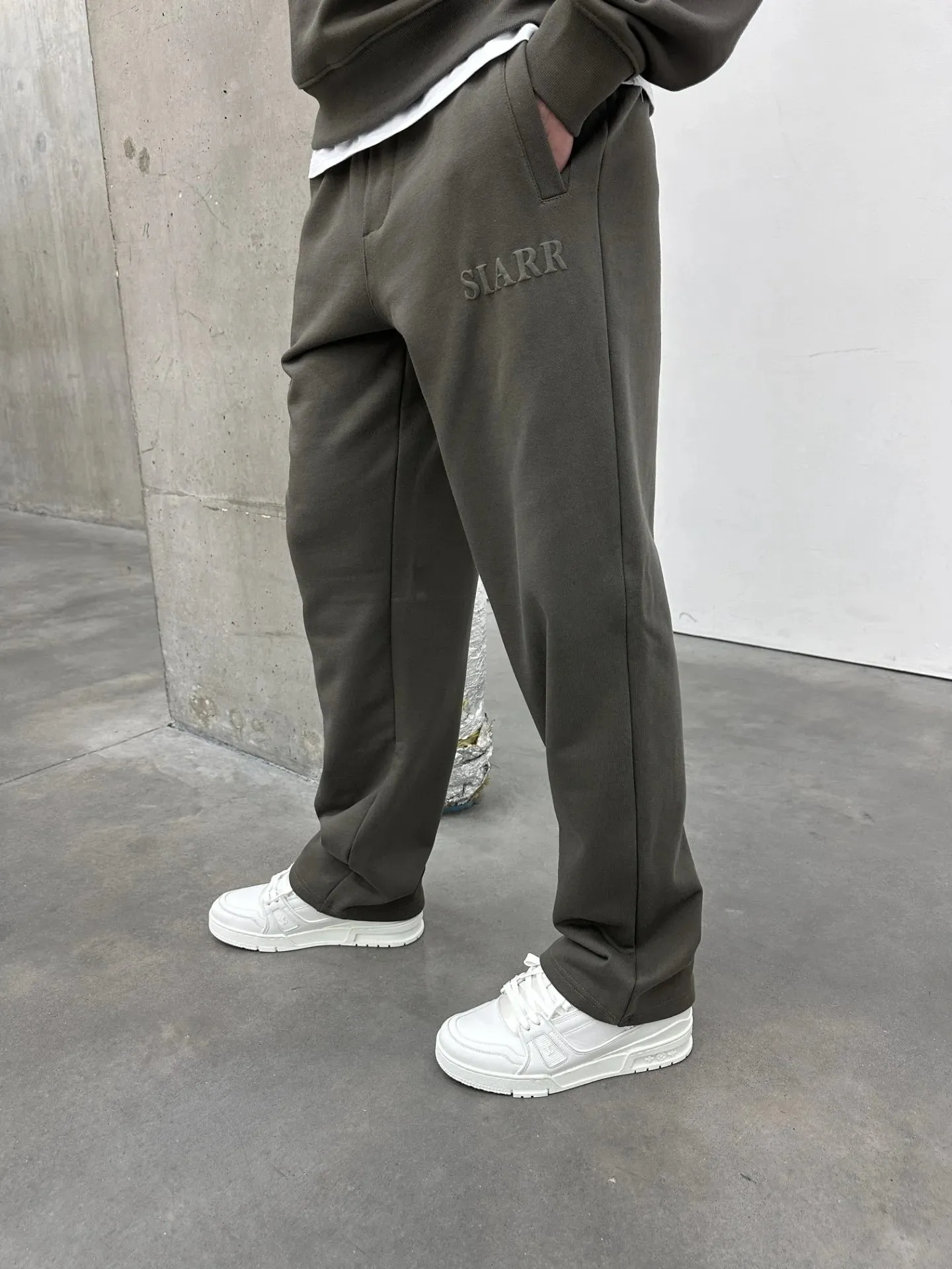 SIARR Puff Jogger Dark Khaki