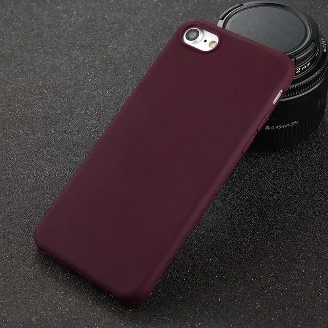 Solid Color Best Iphone Back Cover