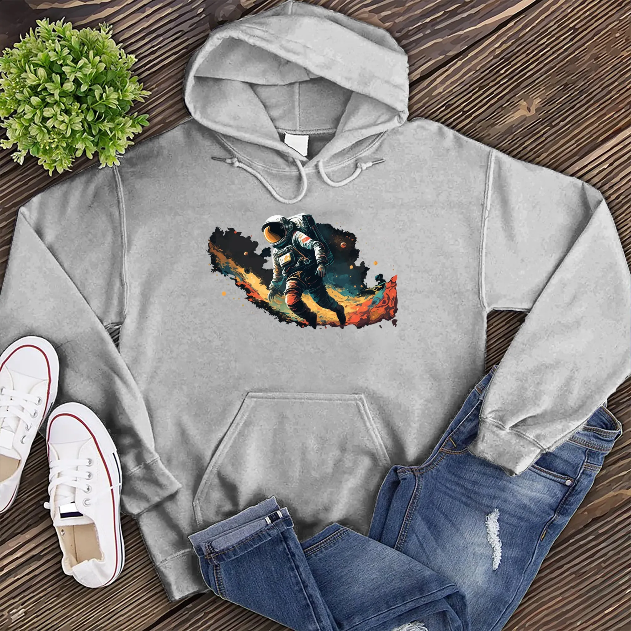 Space Walking Astronaut Hoodie