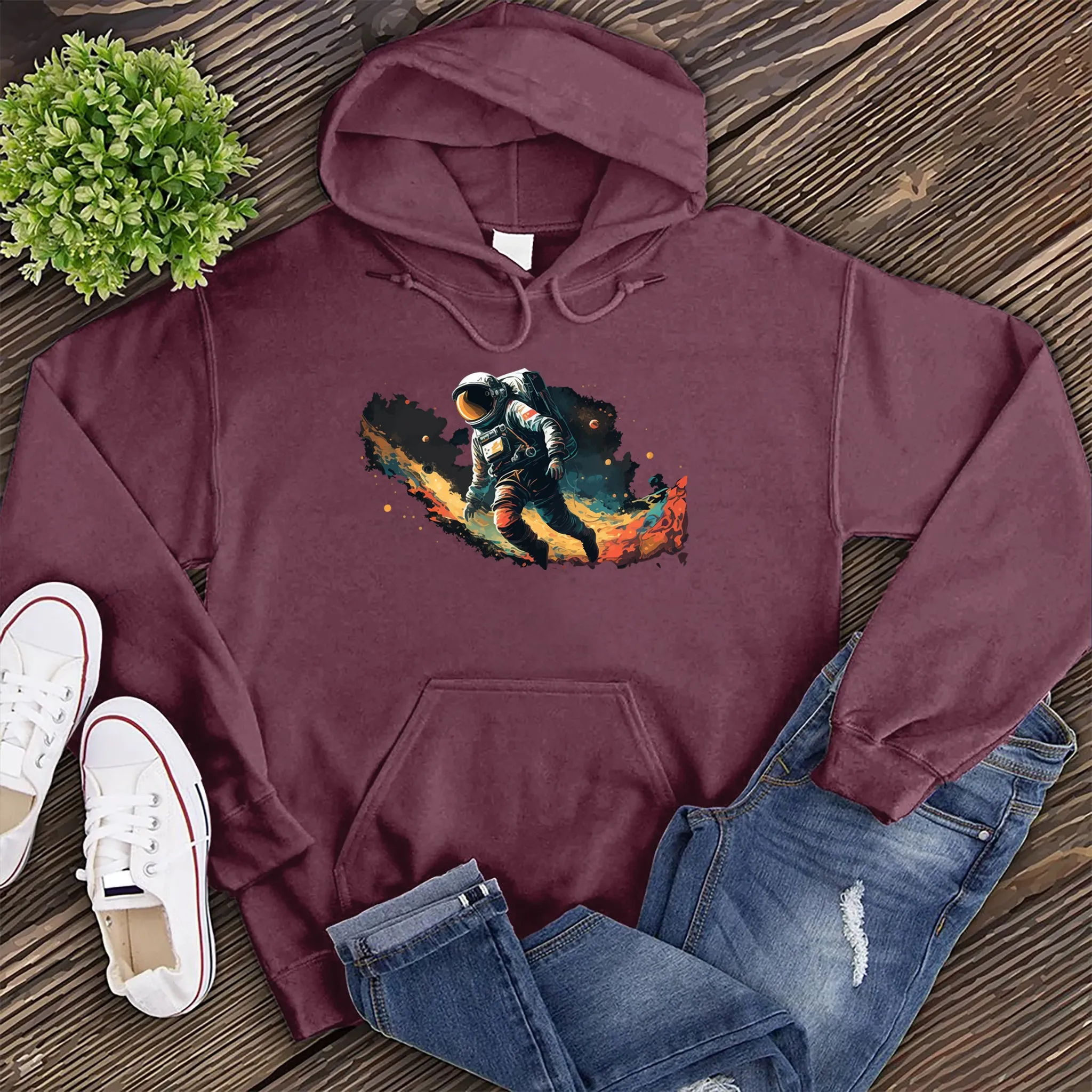 Space Walking Astronaut Hoodie