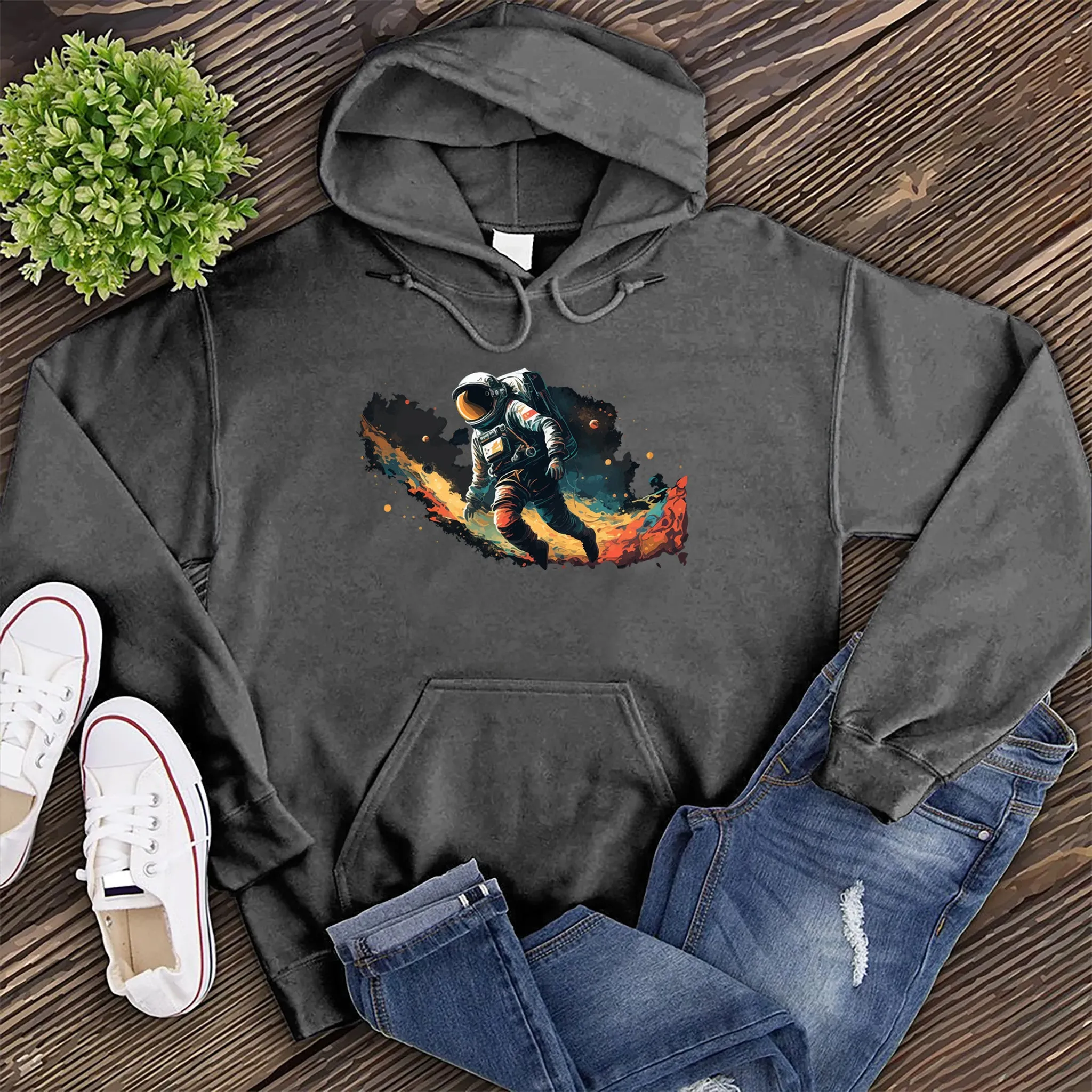 Space Walking Astronaut Hoodie