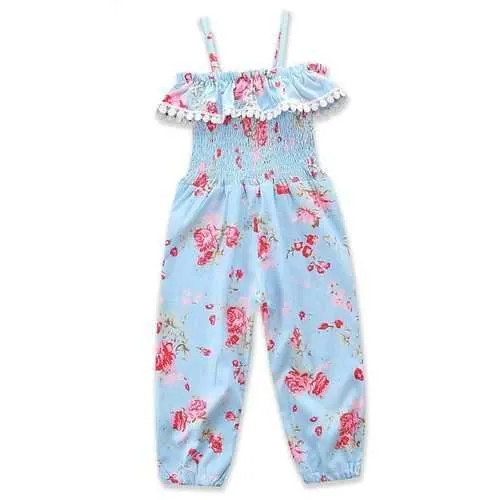 Summer Toddler Baby Girls Overall Pants