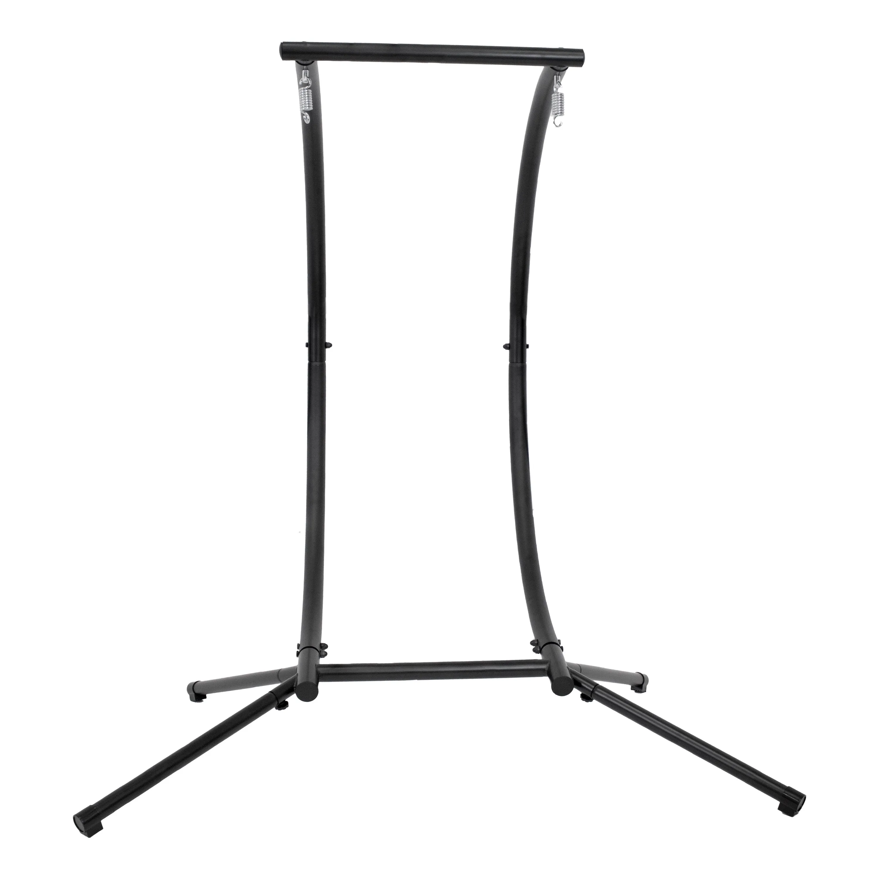 Sunnydaze Double Outdoor Egg Chair Stand - Black Steel