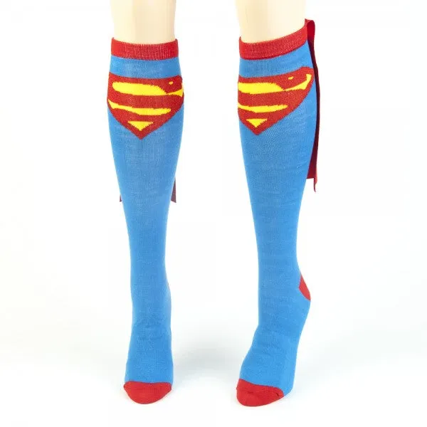 Superman Cape Socks - Superhero Cape Socks