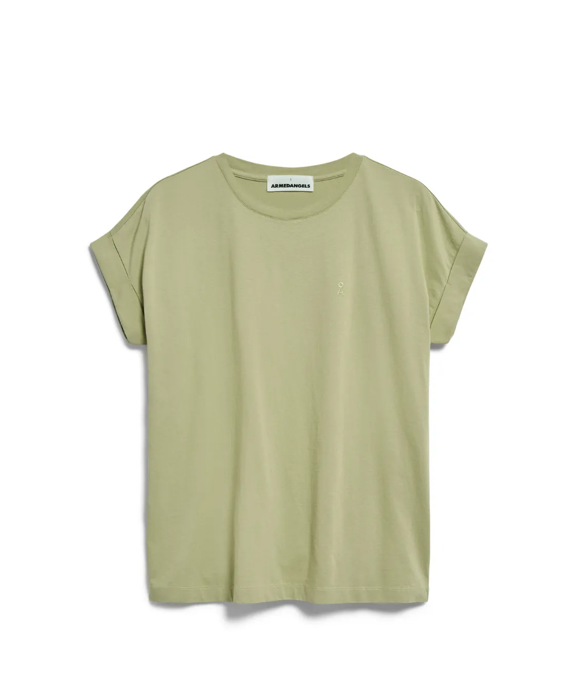 t-shirt - idaara - light matcha