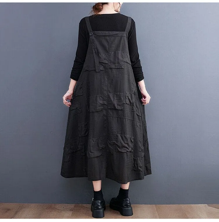 Temperament Loose Overall Dress