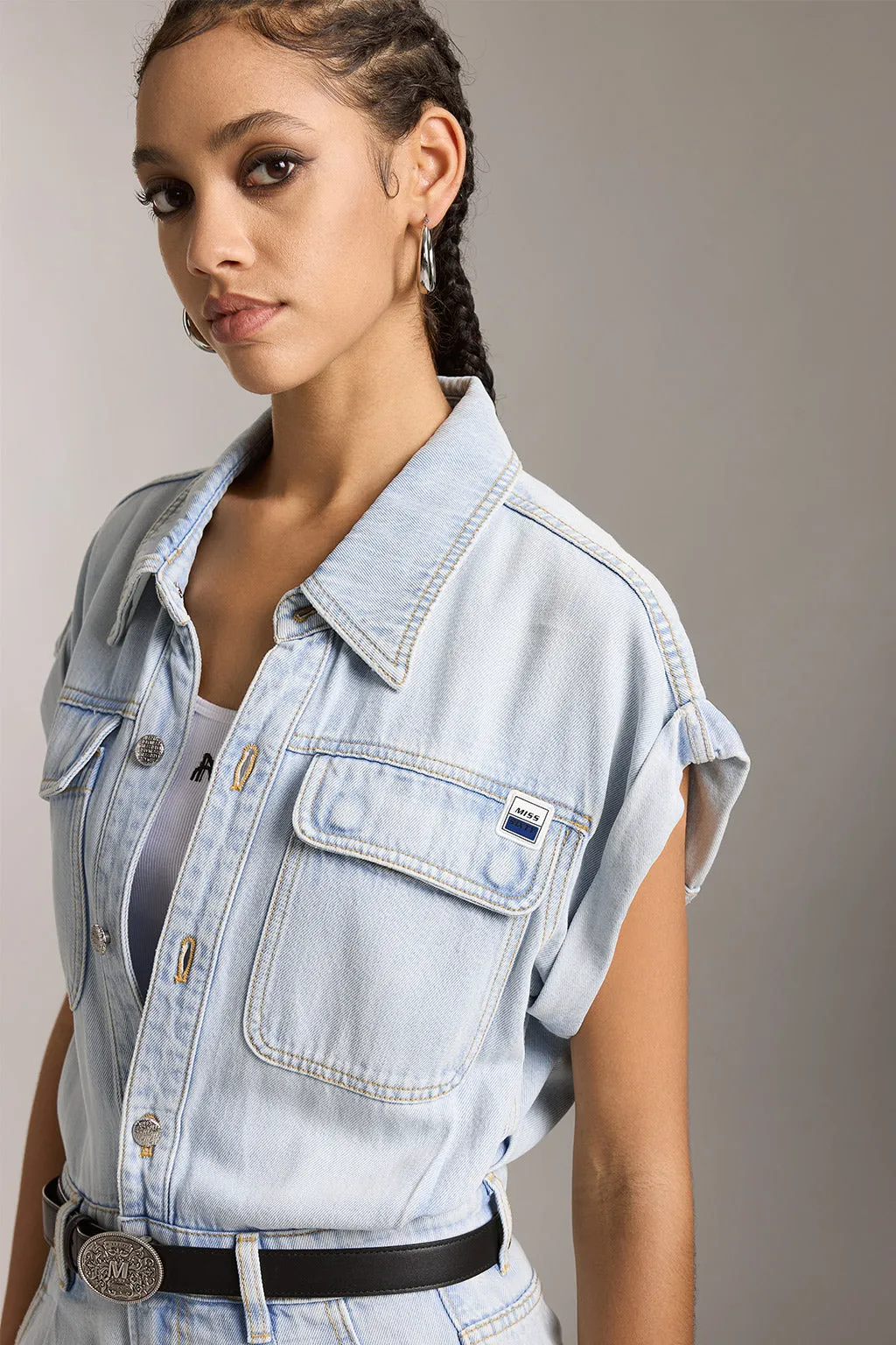 Tencel Denim Jumpsuits