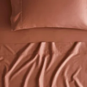 Tencel™ Lyocell Fibre & Cotton Sheet Set REDWOOD by SHERIDAN