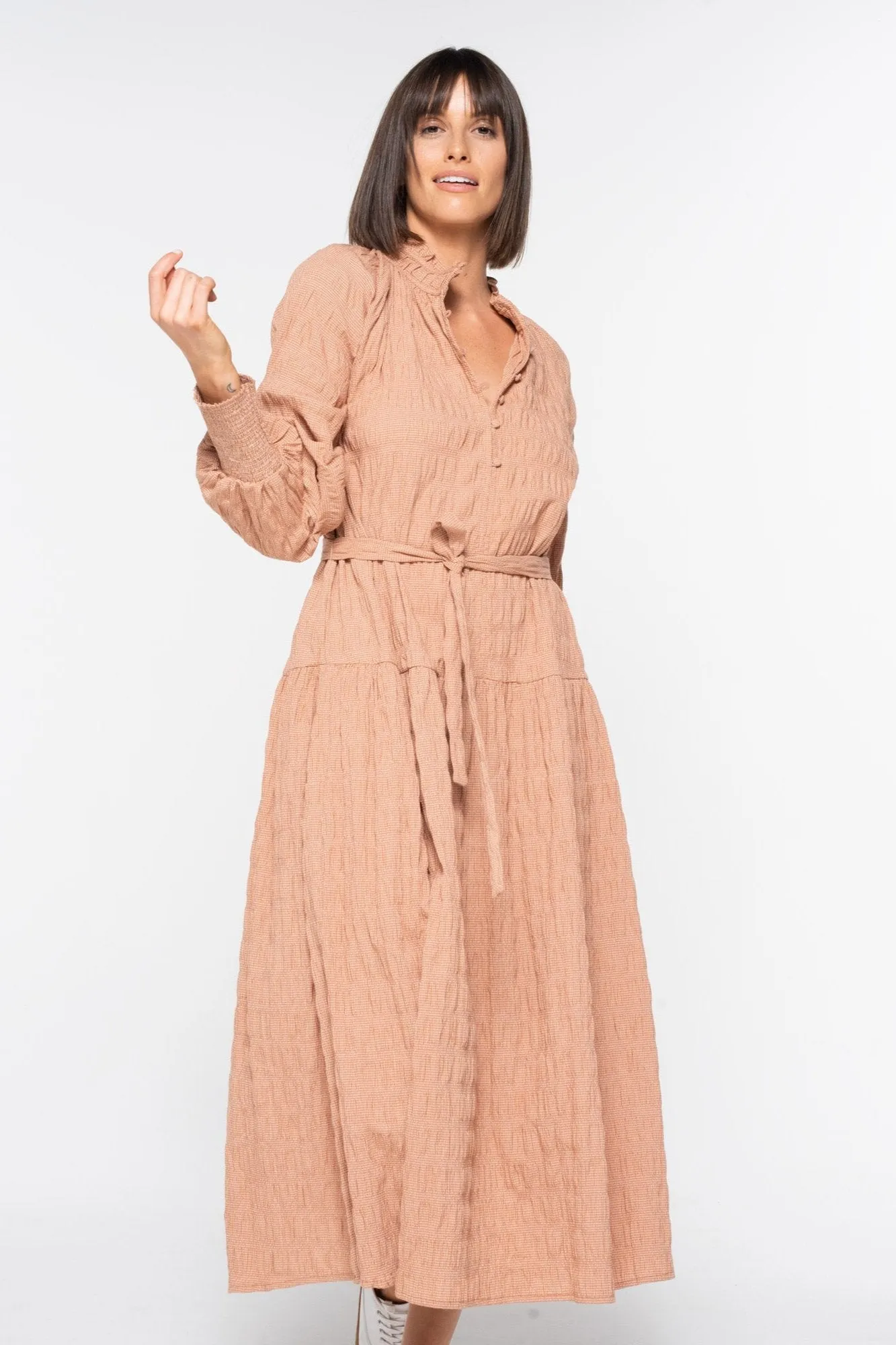 Tether Dress in Russet Mini