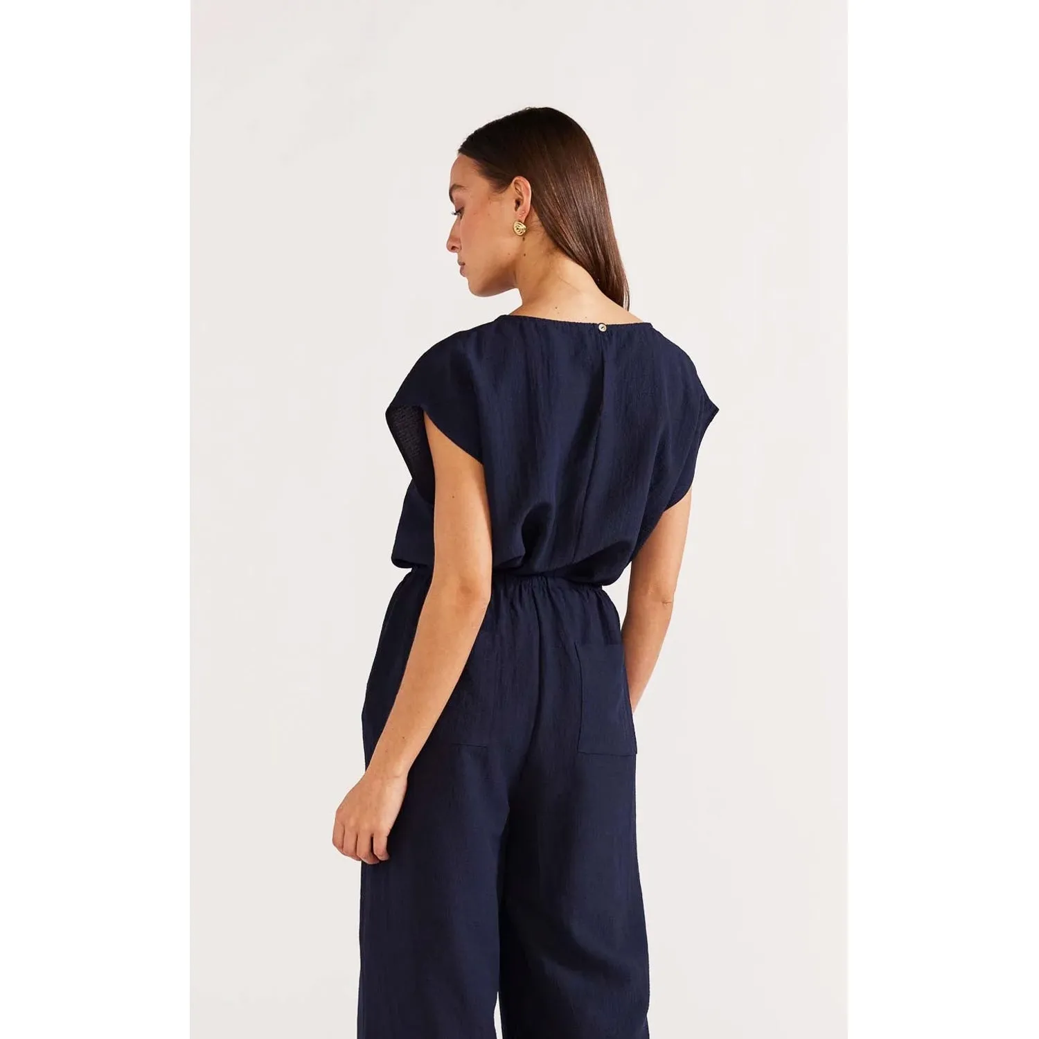 Top Remy Boxy - Navy