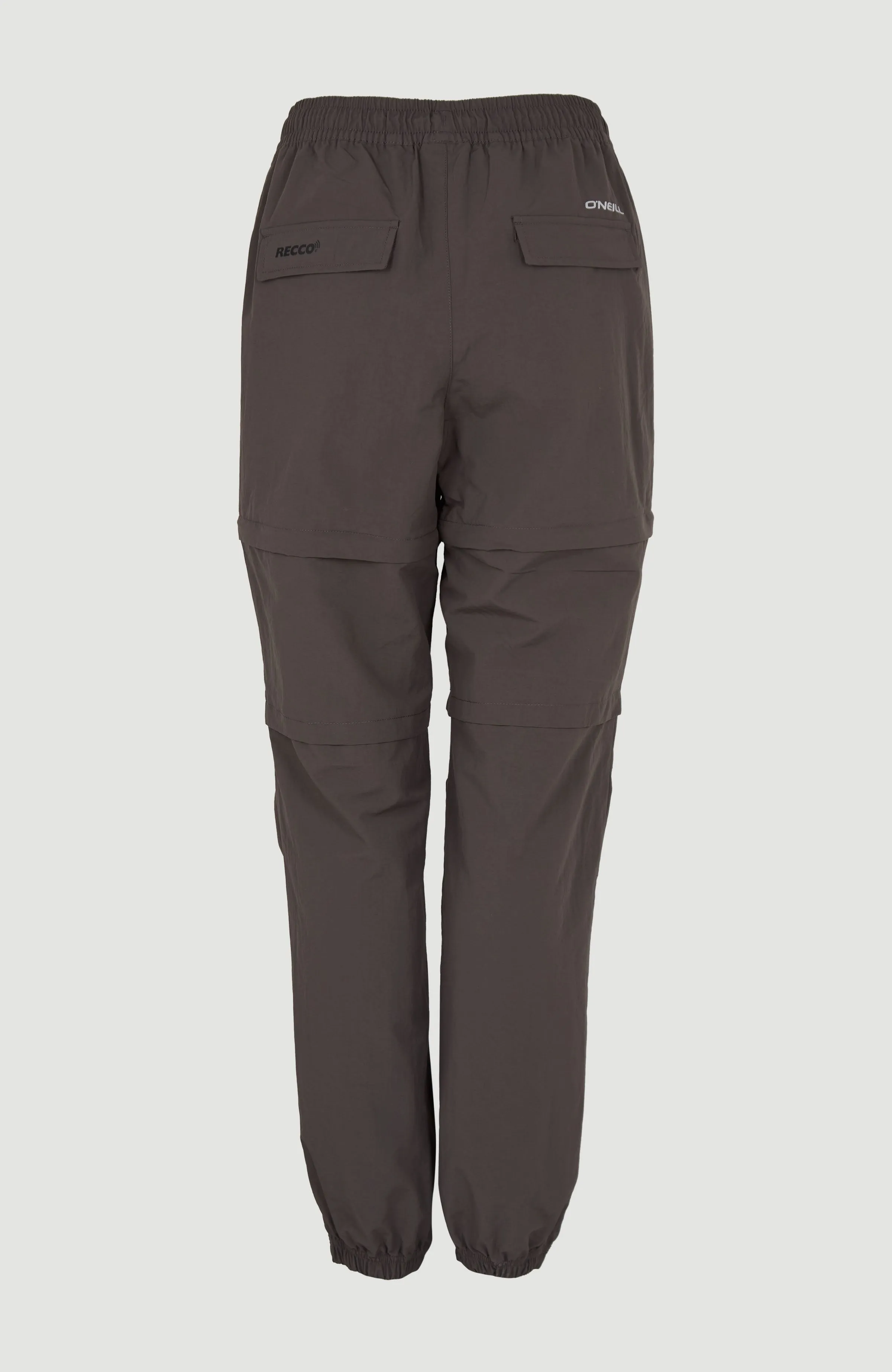 Tour Convertible High-Waist Zip Pants | Raven