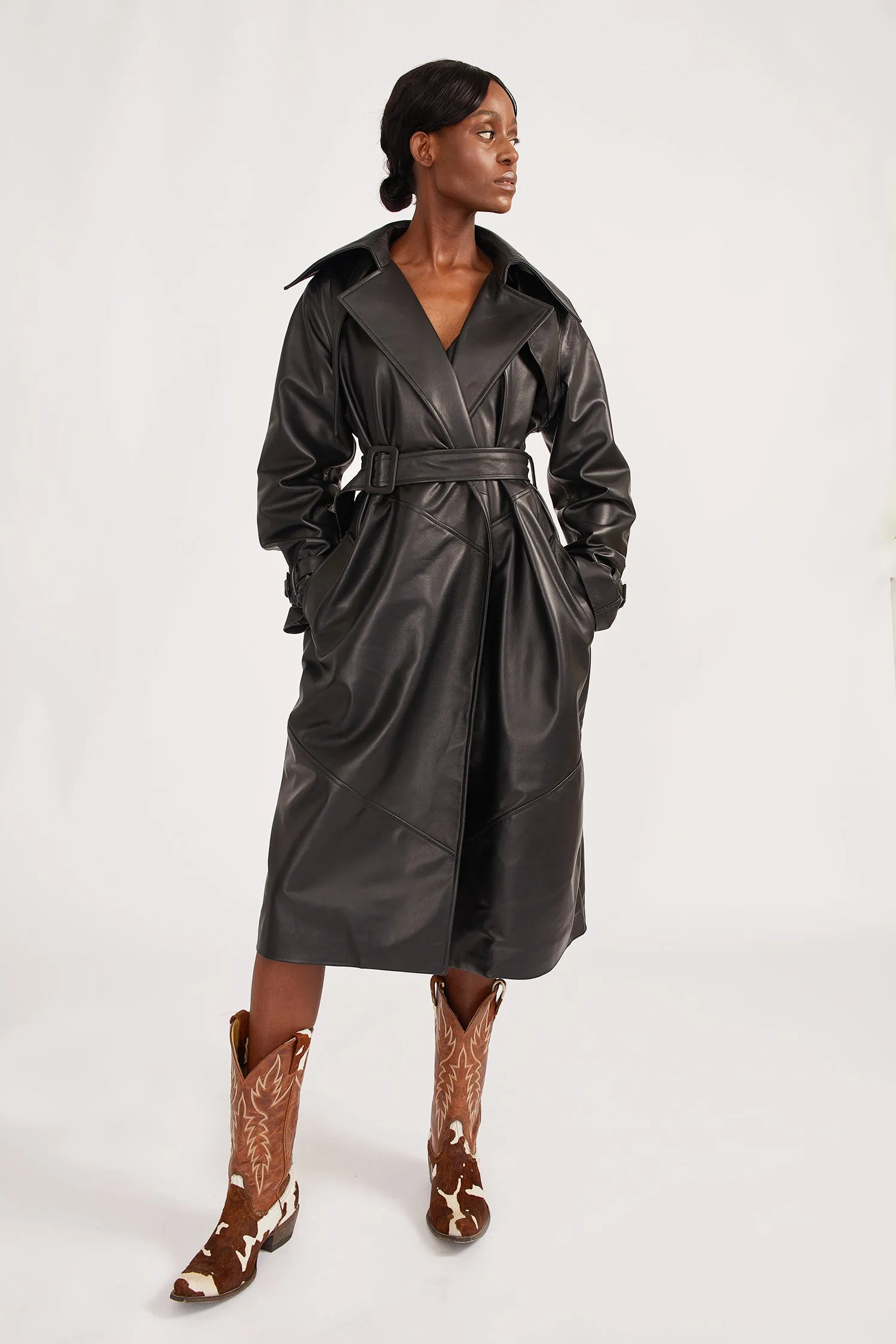 TRENCH in Black