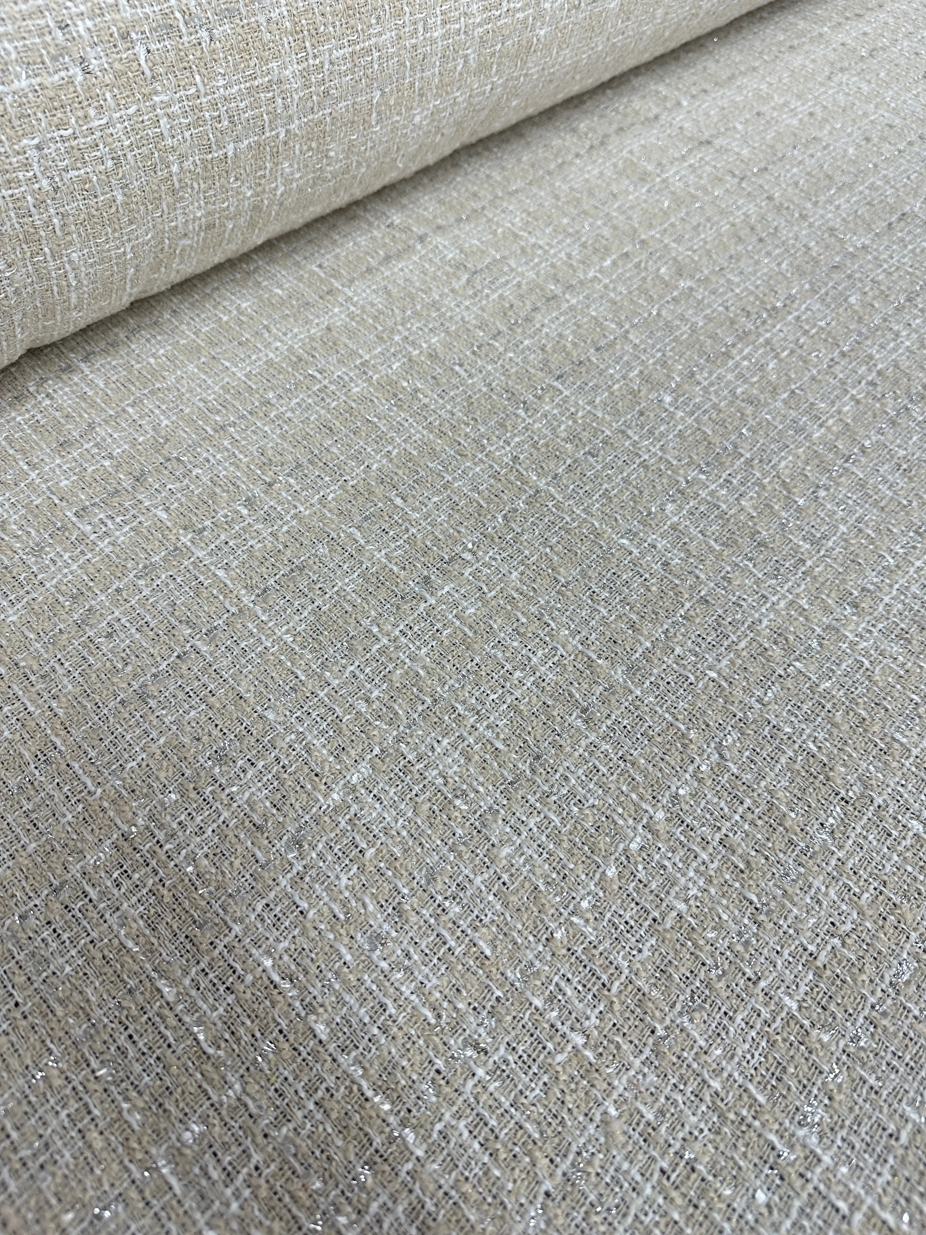 Tweed Special - Pastel Cream Beige