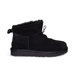 UGG Classic Mini Toggler Black Boots - Women's