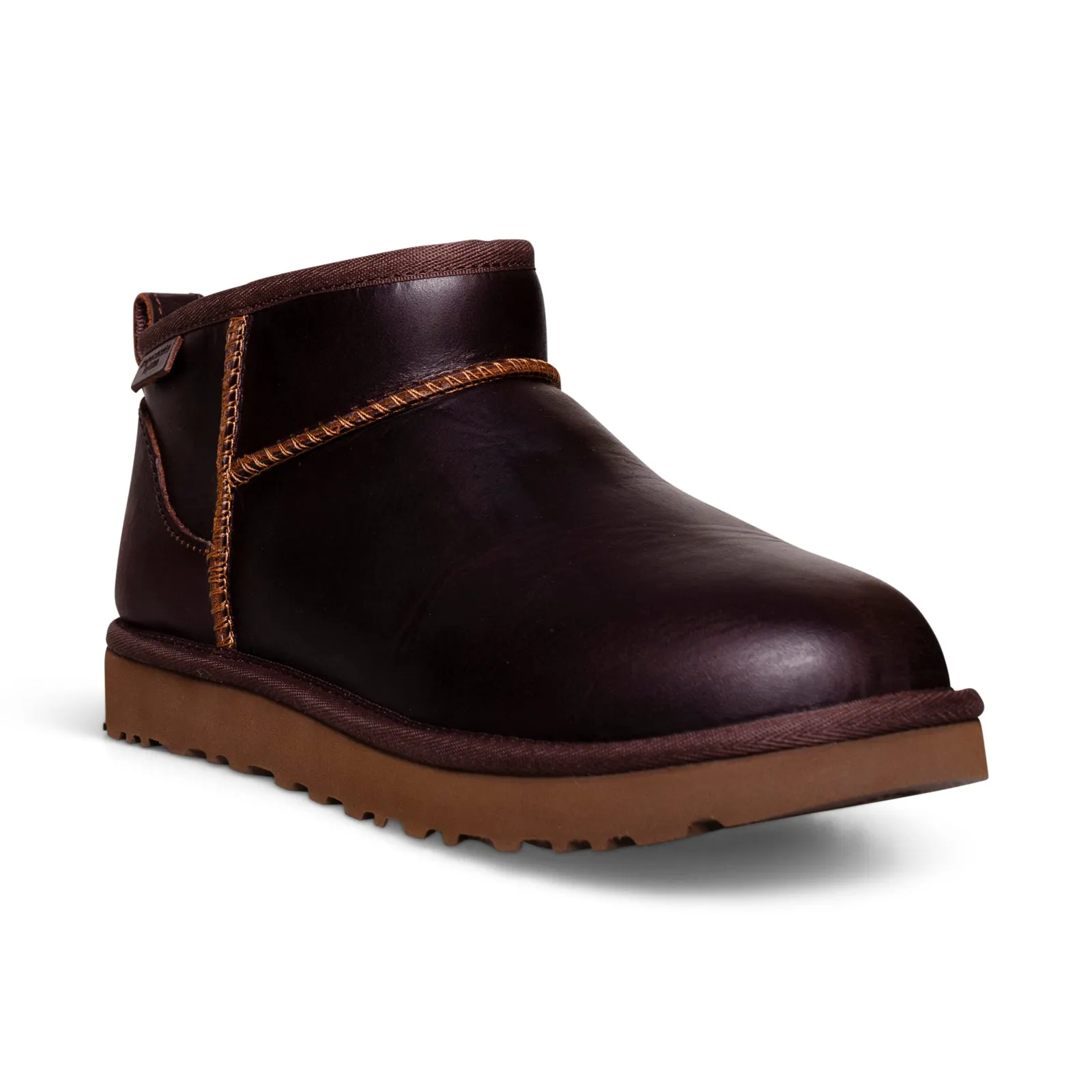 UGG Classic Ultra Mini Leather Regen Ironwood Boots - Women's