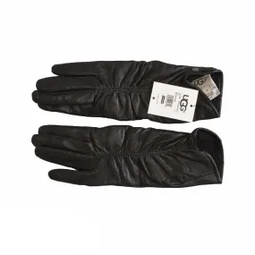 UGG Ruched Black Gloves