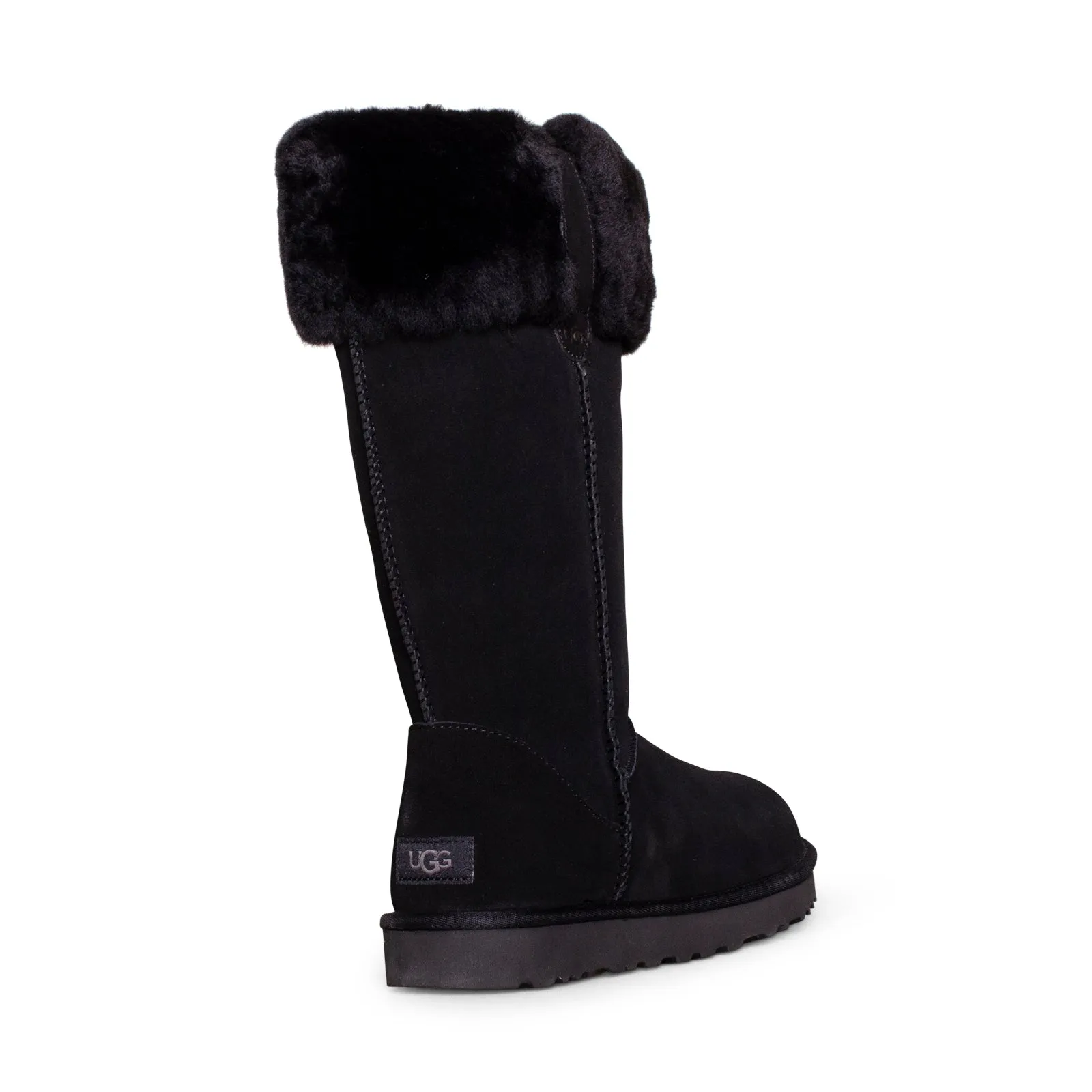 UGG Suhenny Tall Black Boots - Women's