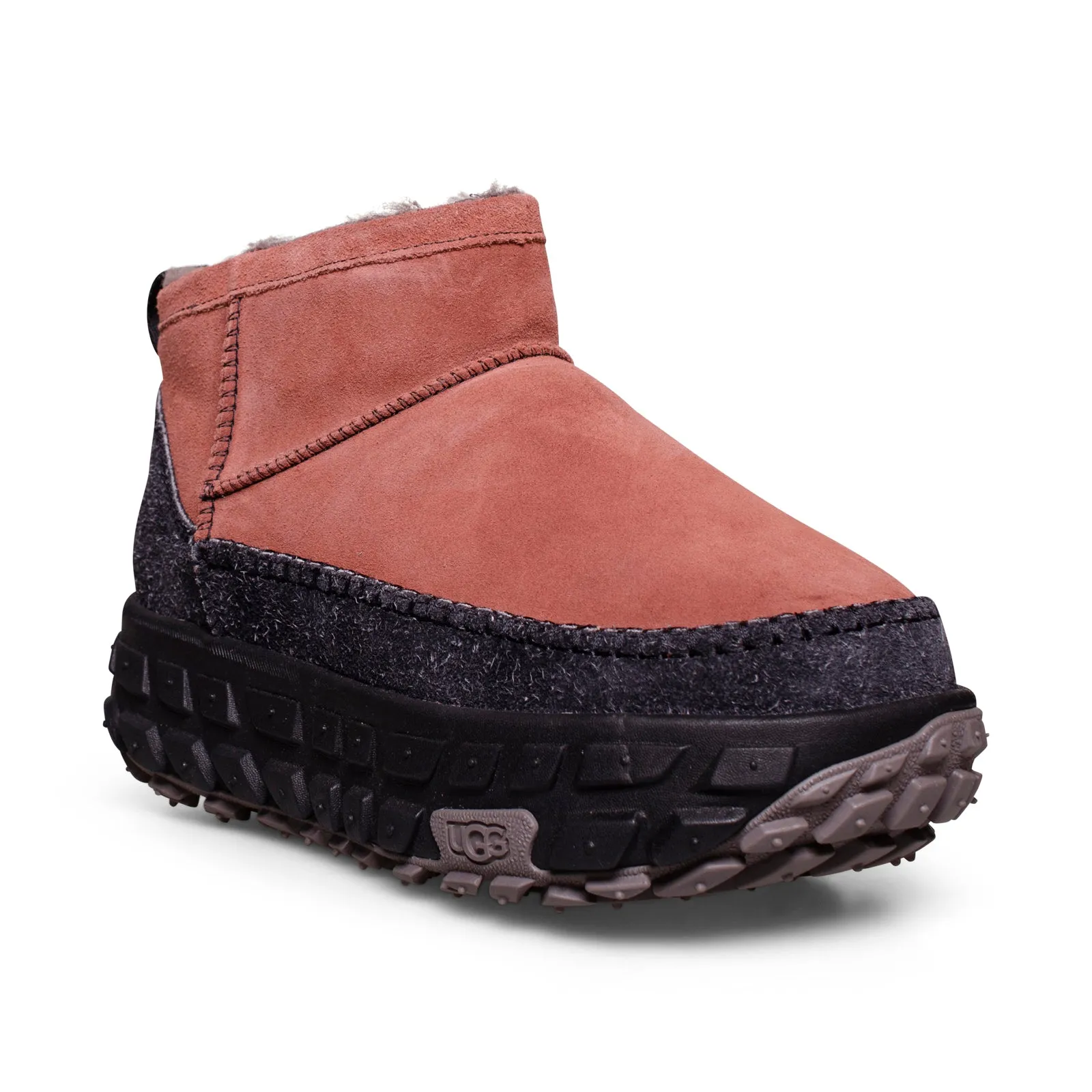 UGG Venture Daze Ultra Mini Red Jasper / Black Boots - All Gender