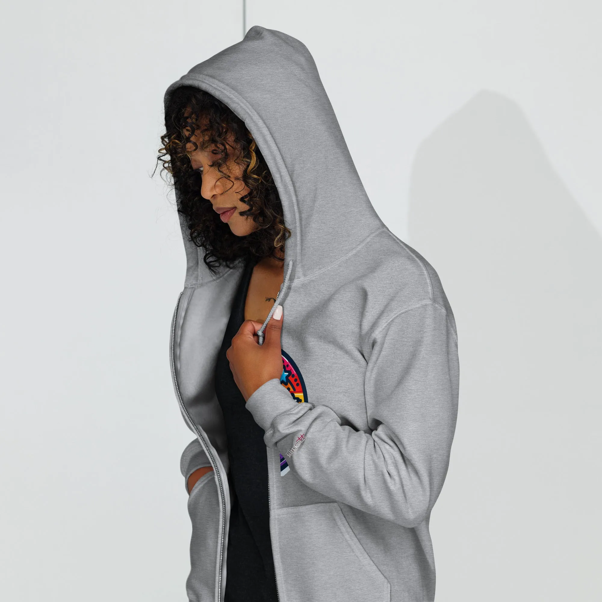 Unisex Heavy Blend Zip Hoodie – Warm, Durable, and Versatile Everyday Comfort