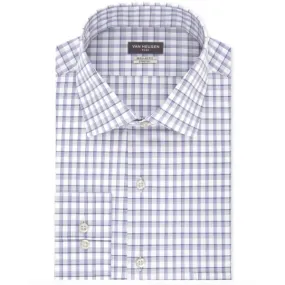 Van Heusen Men's Classic-Fit Stretch Flex Dress Shirt Violet