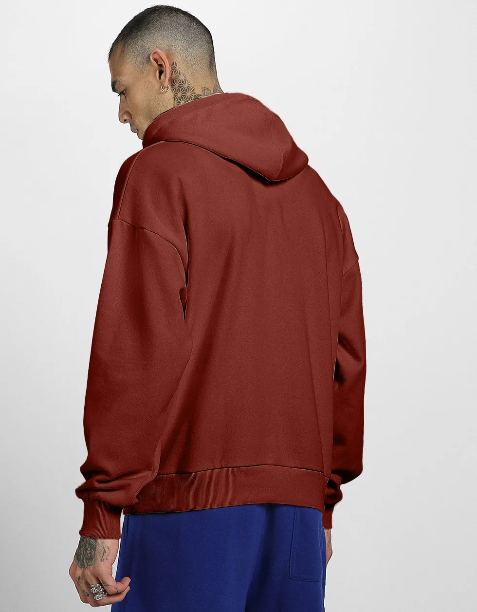 Veirdo Original Rust Front Graphic Printed Hoodie