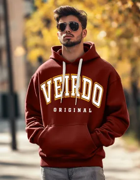 Veirdo Original Rust Front Graphic Printed Hoodie