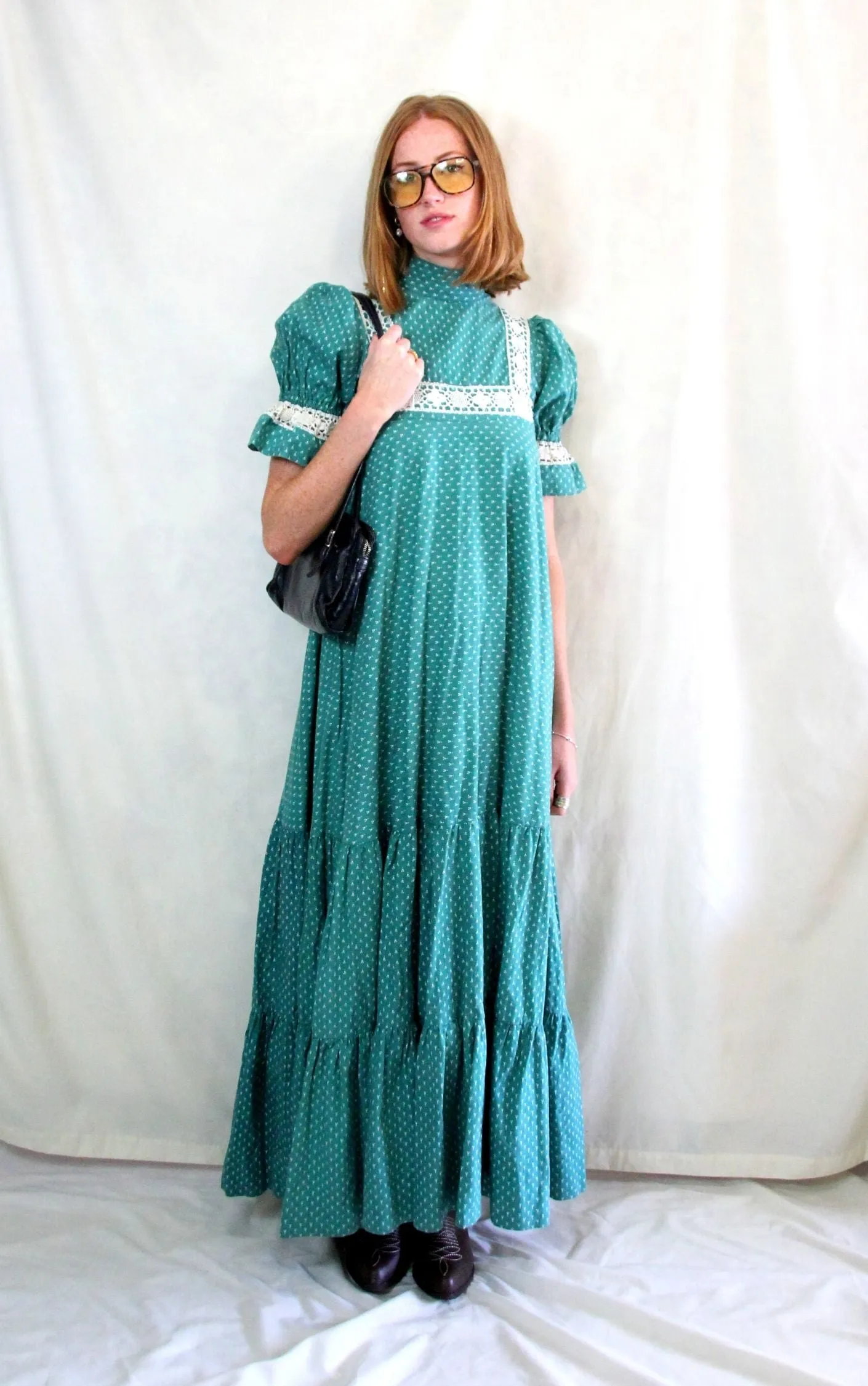 Vintage Laura Ashley Vintage Prairie Maxi Dress