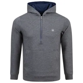 Winsome Tailored Fit Half Zip Hoodie Iron Grey - AW24