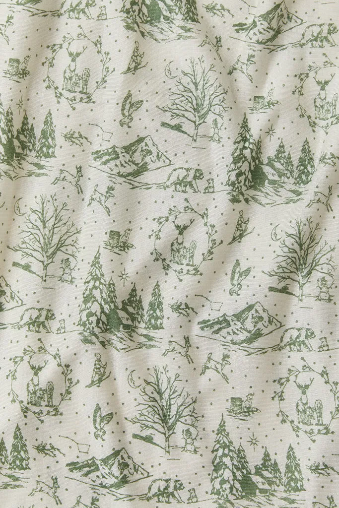 Winter Toile Swaddle