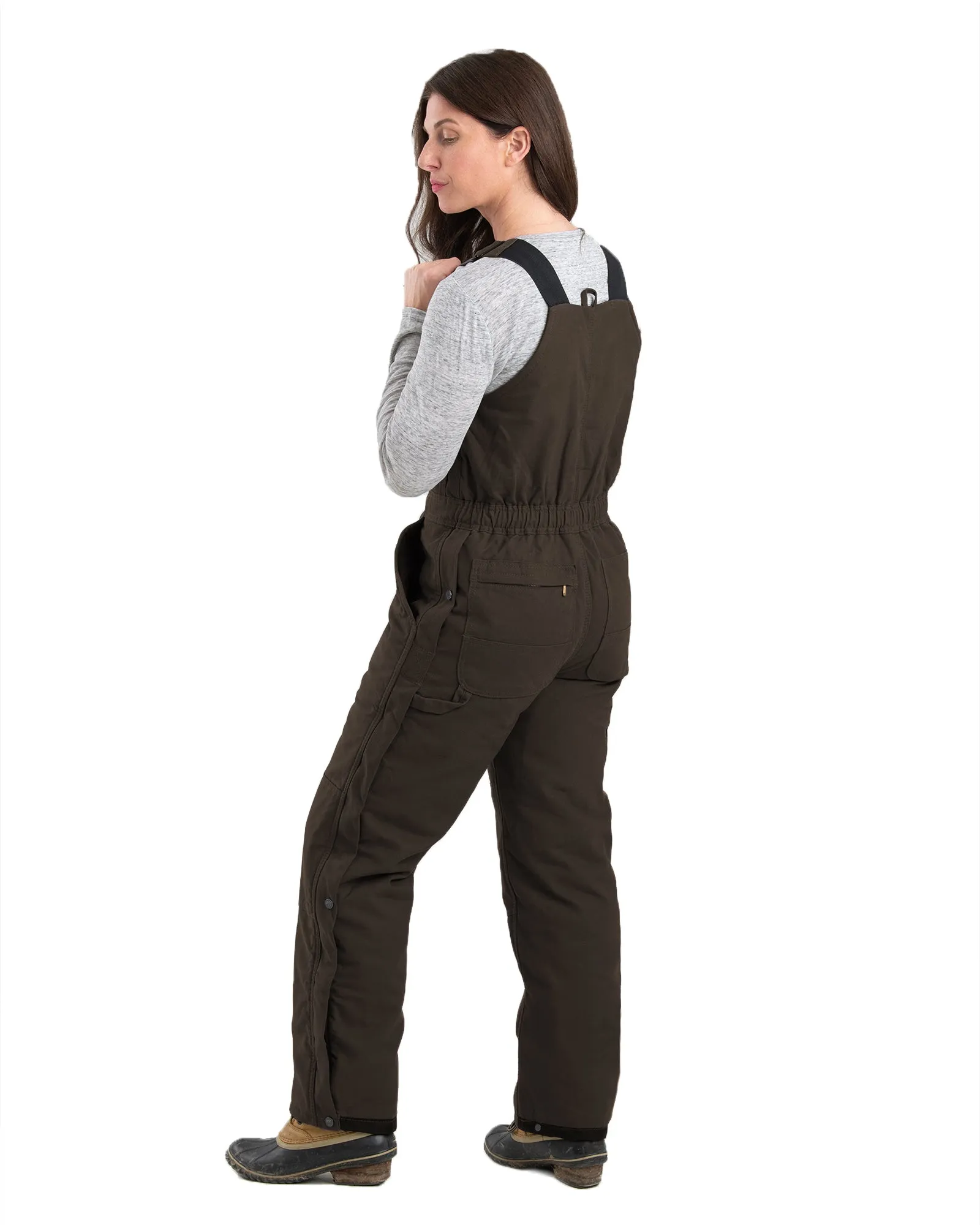 Women's Softstone Duck Insulated Bib Overall