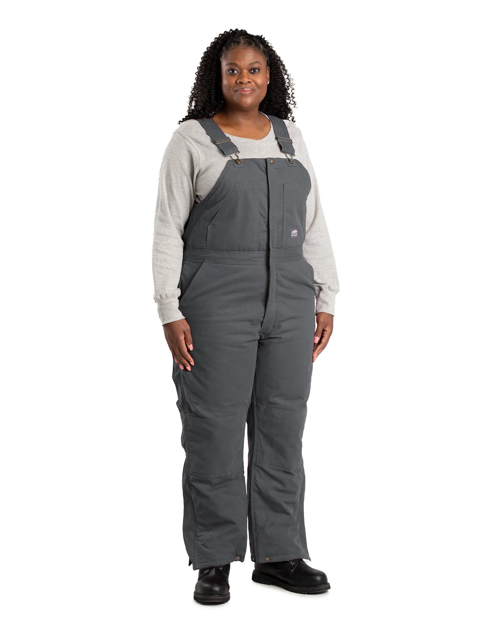 Women's Softstone Duck Insulated Bib Overall