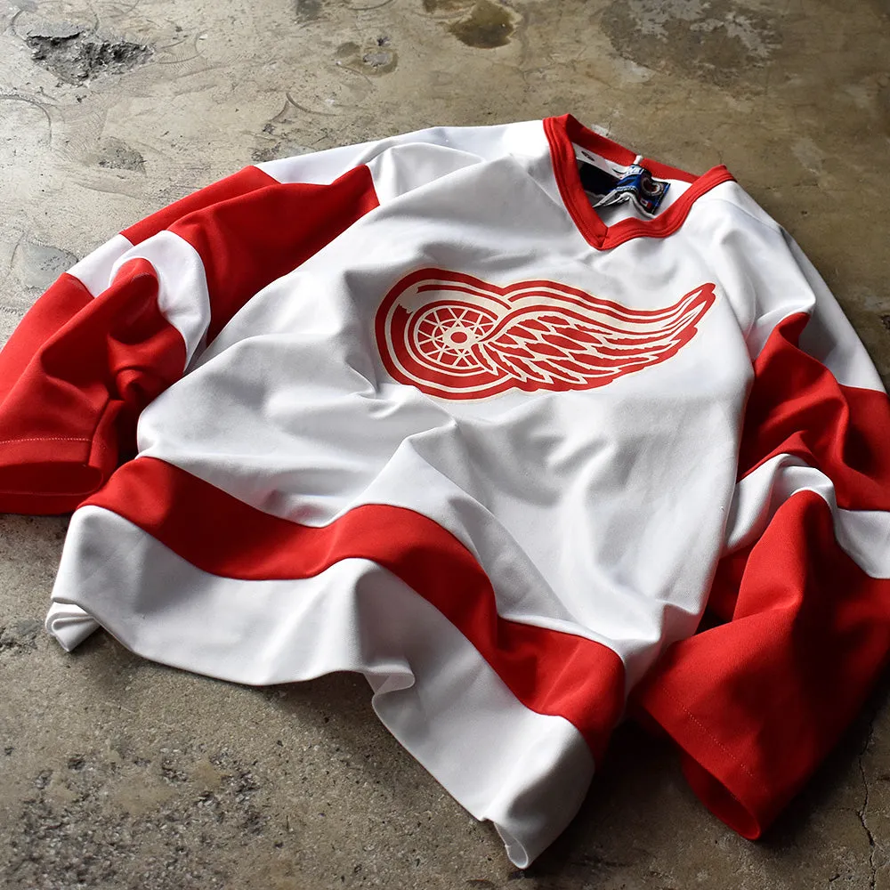 Y2K CCM NHL “Detroit Red Wings” ホッケーシャツ 240806